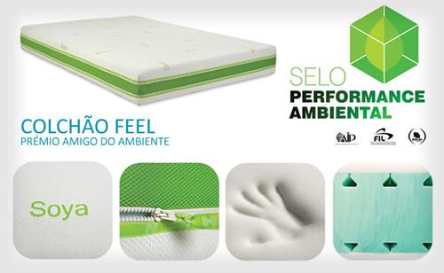 Soya, viscoelastic e espuma HR